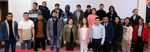 Ardahan Üniversitesi'nde Eğitim Gören Yabancı Öğrencilere Yönelik Bilgilendirme Toplantısı Düzenledik