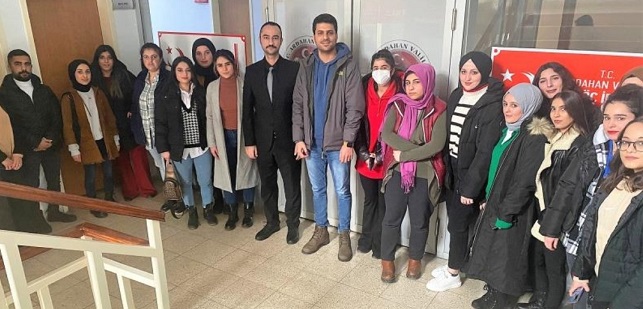 Ardahan Üniversitesi'nde Eğitim Gören Öğrenciler Müdürlüğümüzü Ziyaret Etti